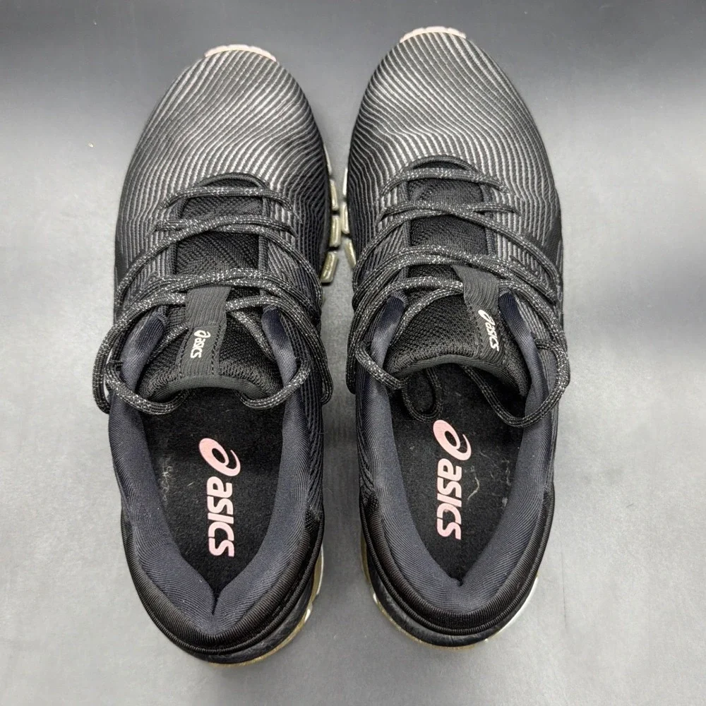 ASICS Gel-Quantum‎ 360 5 Womens Running Shoes Black Gold Pink 1022A029 Size 6.5